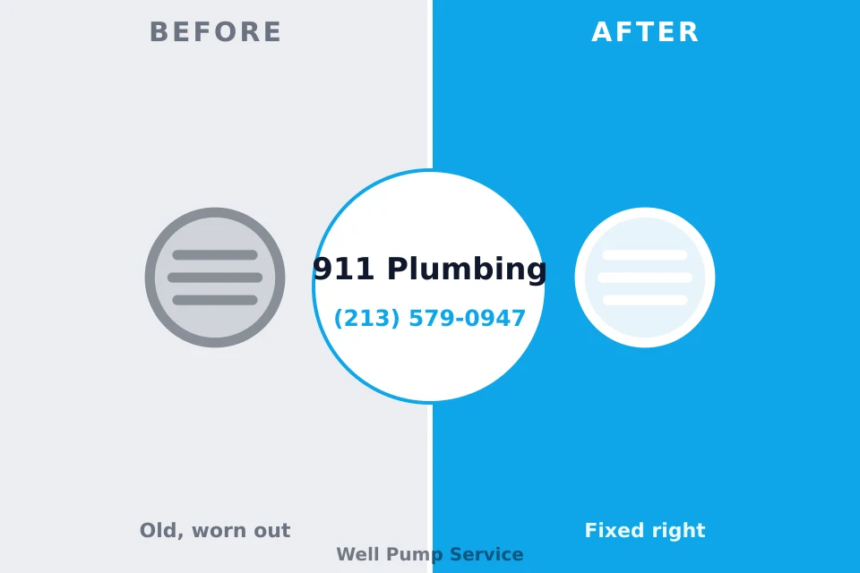 Before and after: plumbing repair Pottsgrove, PA
